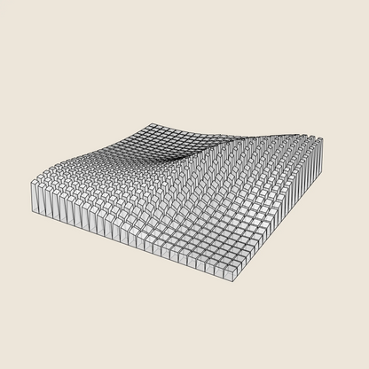 3D MODEL EXPORT for PARAGAMI 02_05 - DIAGONAL WAVE