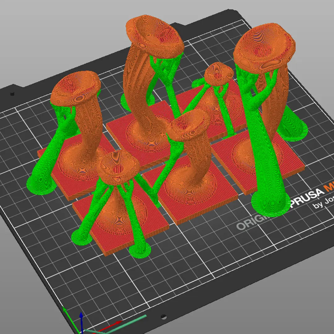 3D MODEL EXPORT for PARAGAMI 10_02 - 225 MUSHROOMS