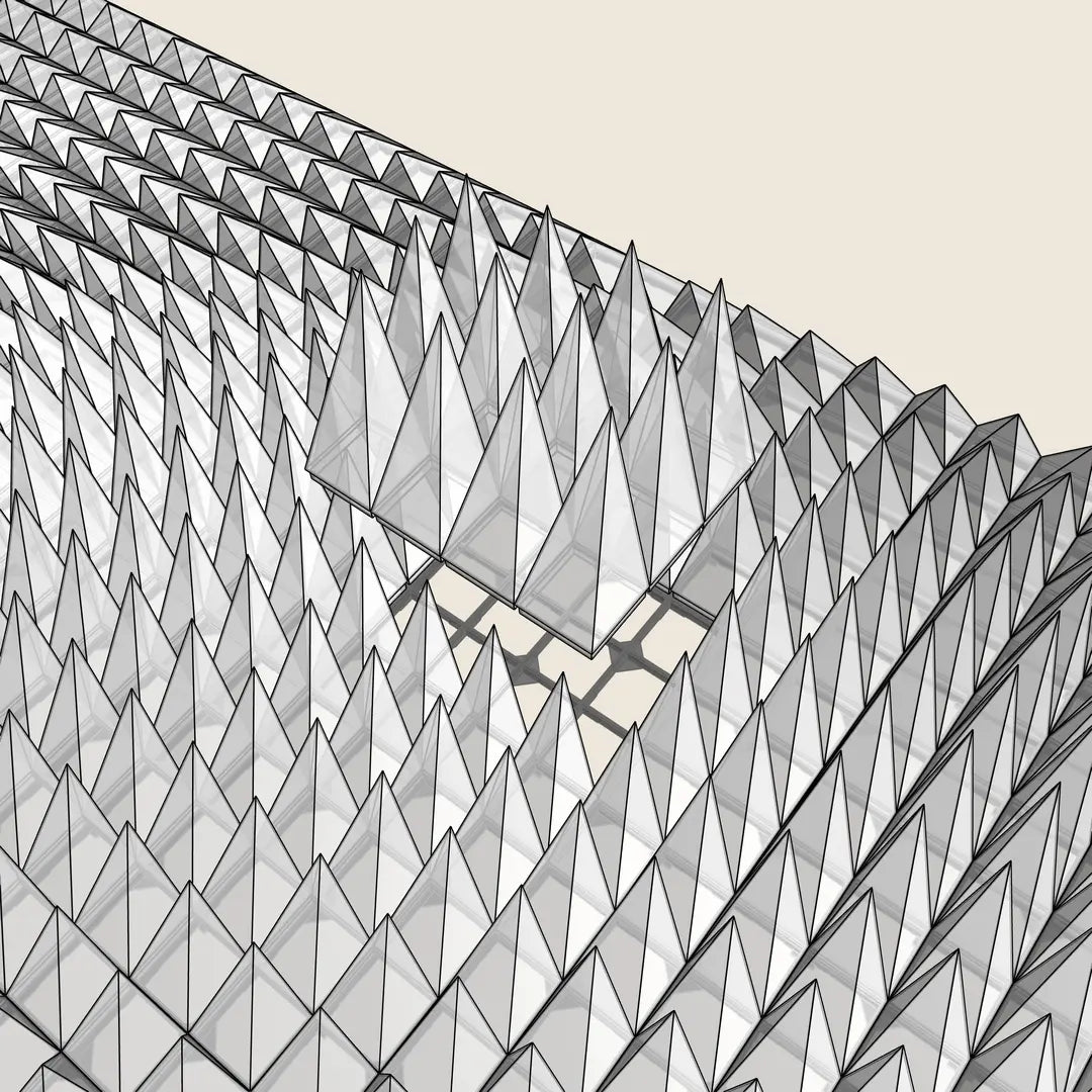 3D MODEL EXPORT for PARAGAMI 01_02 - TRIANGLE WAVE