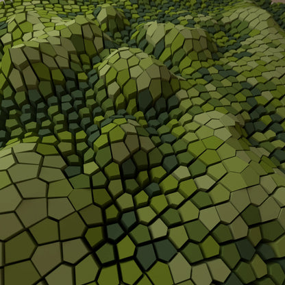 3D MODEL EXPORT for PARAGAMI 07_09 - MOSS WALL